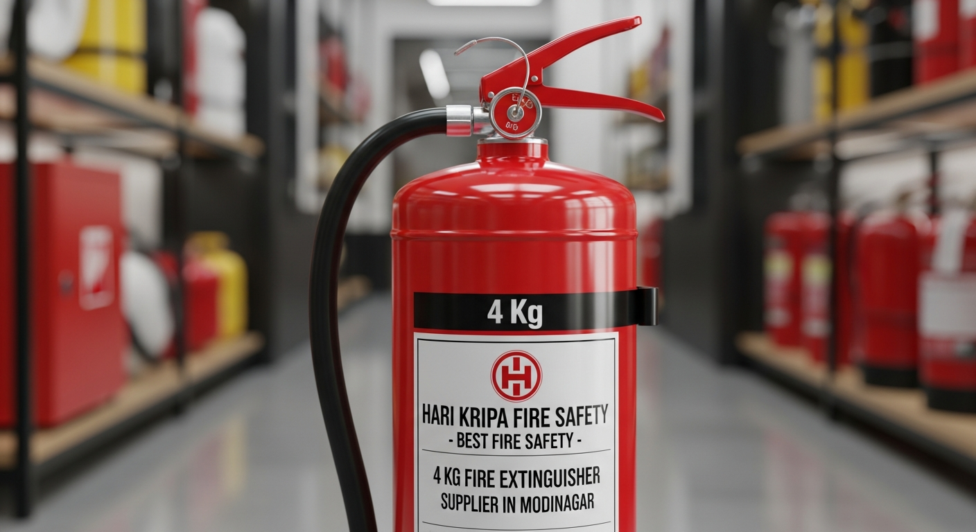 4 kg fire extinguisher installed in Modinagar