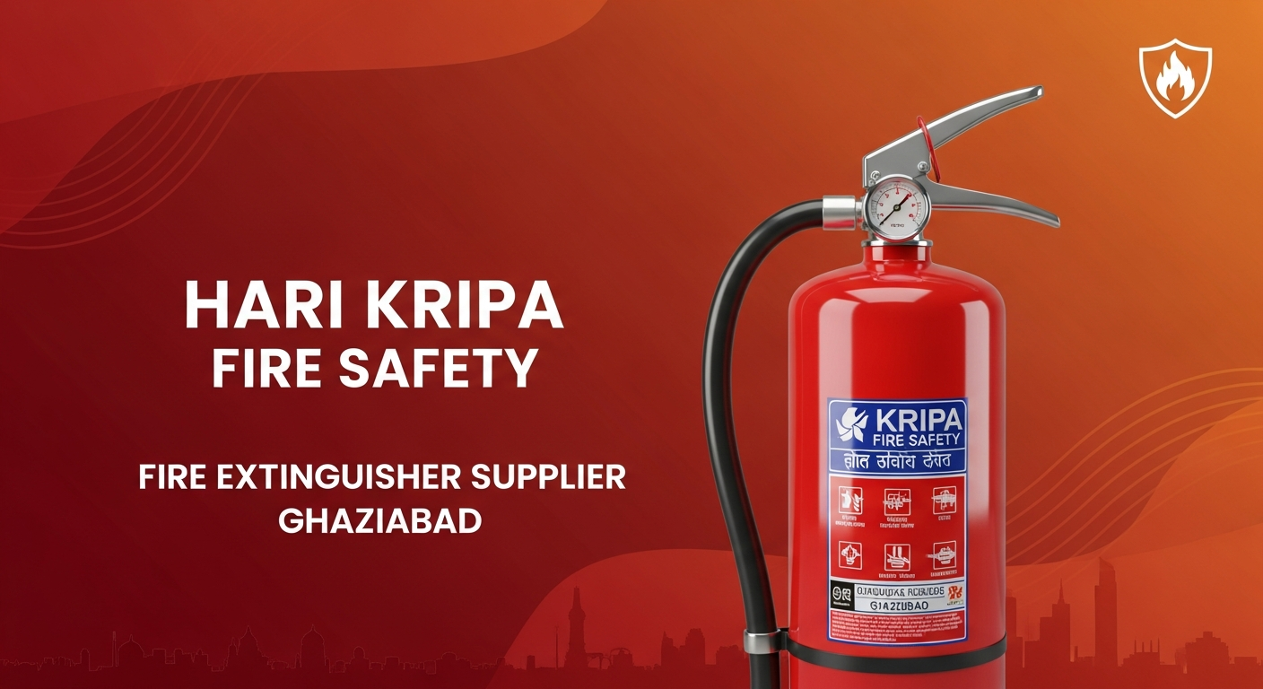 professional fire extinguisher supply service in Ghaziabad by Hari Kripa Fire Safety