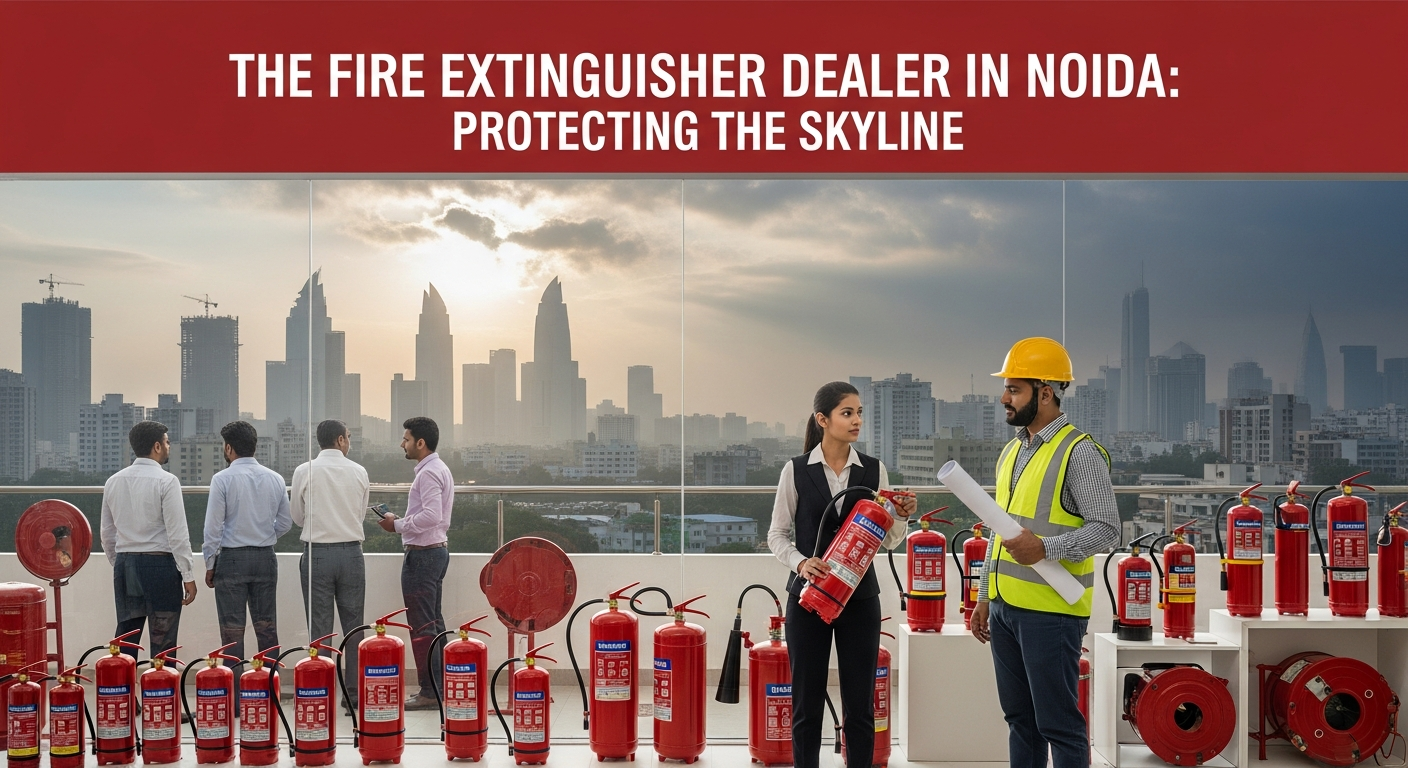 Fire extinguishers supplied by Hari Kripa Fire Safety in Noida